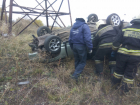 ВАЗ улетел в кювет в Аннинском районе: есть пострадавшие