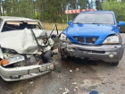 В Бобровском районе произошло лобовое ДТП с пятью пострадавшими
