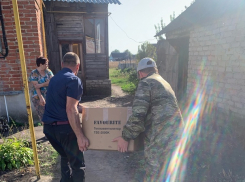 Жители Панинского района собрали гумпомощь в зону СВО