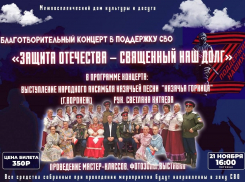 Жителей Панинского района приглашают на благотворительный концерт