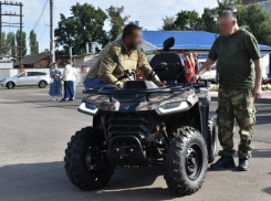 В Аннинском районе фермер передал участникам СВО квадроцикл