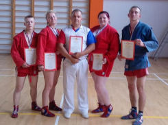 Таловские самбисты завоевали на областных соревнованиях четыре «золота»