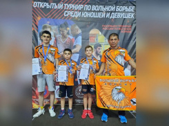 Панинские борцы приняли участие во Всероссийском турнире