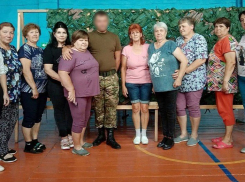 Таловские волонтёры сплели 12-метровую маскировочную сеть