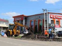 В центре Таловой установили ливневую канализацию