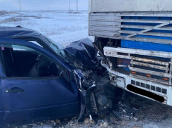 Житель Бобровского района попал в ДТП на заснеженной трассе