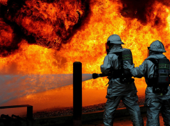 В Аннинском районе на трассе сгорел прицеп от фуры