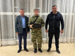 Жители Панинского района передали тепловизор участнику СВО