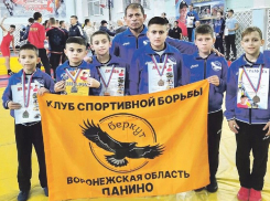 Панинские спортсмены завоевали 5 медалей на турнире по вольной борьбе