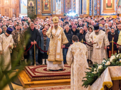 Тысячи жителей Воронежской области приняли участие в Рождественской службе