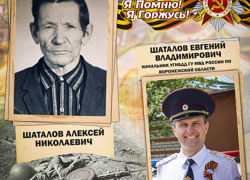 Главный гаишник Воронежской области рассказал о своем прадедушке из Эртильского района