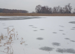 В Воронежской области двое детей провалились под лед и утонули