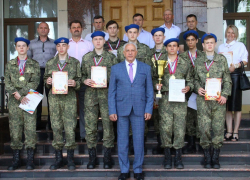  Команда допризывников из Аннинского района стала лучшей в Воронежской области