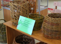 В Аннинском музее открылась выставка плетёных изделий из лозы