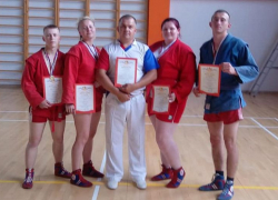 Таловские самбисты завоевали на областных соревнованиях четыре «золота»