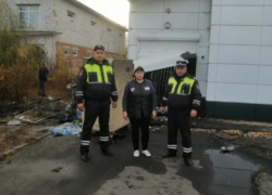В Панино сотрудники ДПС спасли магазин от пожара