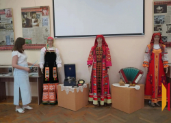 В Таловском районе открыли выставку, посвящённую Марии Мордасовой