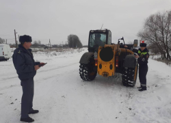 В Панинском районе прошёл рейд в рамках мероприятия «Снегоход»