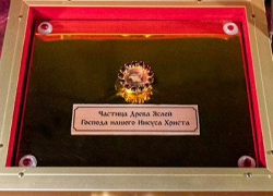 В Воронеж прибыла частица Древа Яслей Богомладенца Христа
