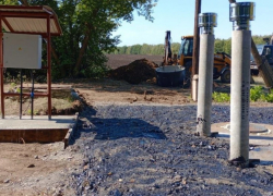 На центральном водозаборе в Таловой пробурили новую скважину