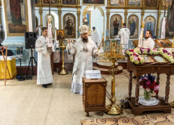 В таловском селе Новая Чигла освятили храм Вознесения Господня