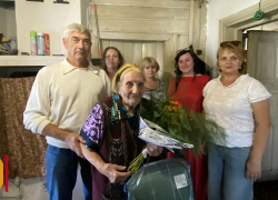 Жительница бобровского села Мария Шошина отметила 100 лет со дня рождения