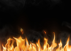 В Бобровском районе сгорел дом