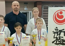 Таловские каратисты приняли участие в городском первенстве в Воронеже