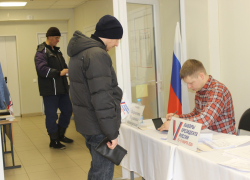 В Таловском районе участник СВО отдал свой голос за кандидата в президенты РФ