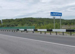 В Воронежской области ограничили движение по мосту через реку Ворона