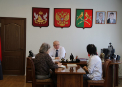 В Таловском районе глава провёл личный приём граждан