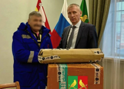 Участнику СВО из Таловского района земляки отправили систему РЭБ 