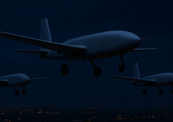 Массированная атака украинских БПЛА на Воронеж 10 января