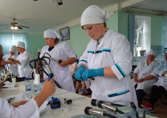 В Аннинском районе провели конкурс среди  доярок 