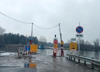 В Воронежской области под воду ушёл уже третий мост