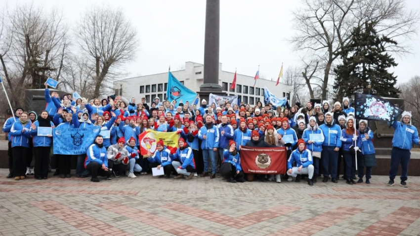 В Воронежской области стартовала патриотическая акция «Снежный десант»