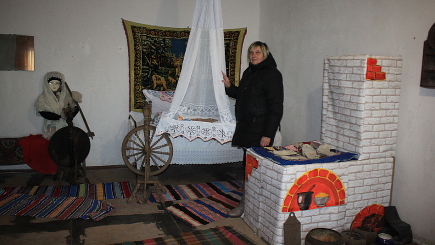 В Панинском селе открыли «Уголок старинных вещей»