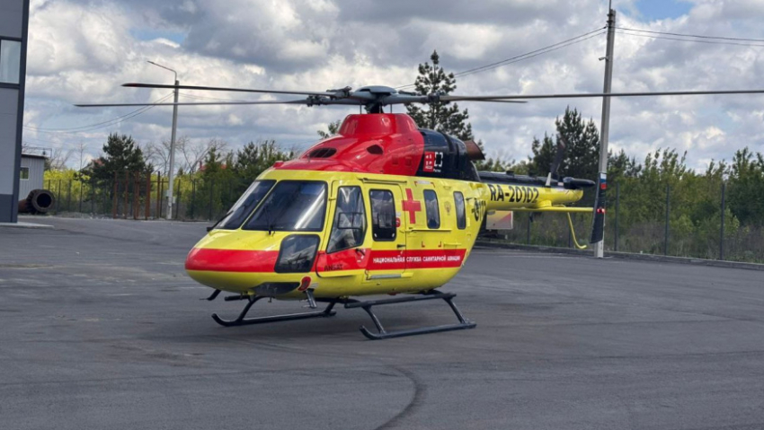 Подростка из Бобровского района с ожогами тела доставили на вертолёте в Нижний Новгород