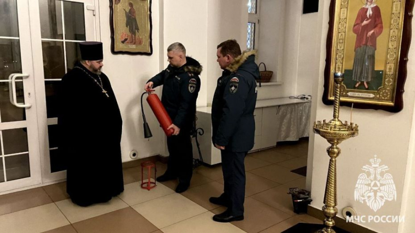 МЧС проверит пожарную безопасность воронежских храмов перед Рождеством