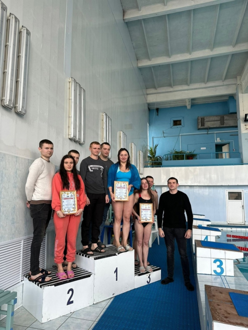В Панинском районе прошли соревнования по плаванию среди коллективов учреждений УИС