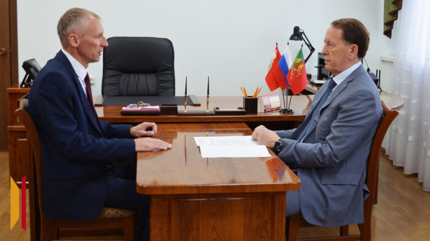 Вице-спикер Госдумы РФ Алексей Гордеев посетил Таловский район