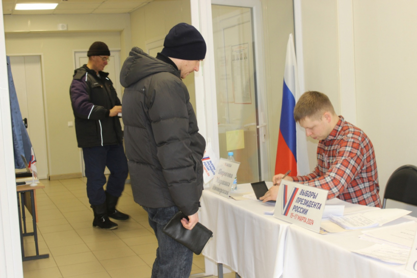 В Таловском районе участник СВО отдал свой голос за кандидата в президенты РФ