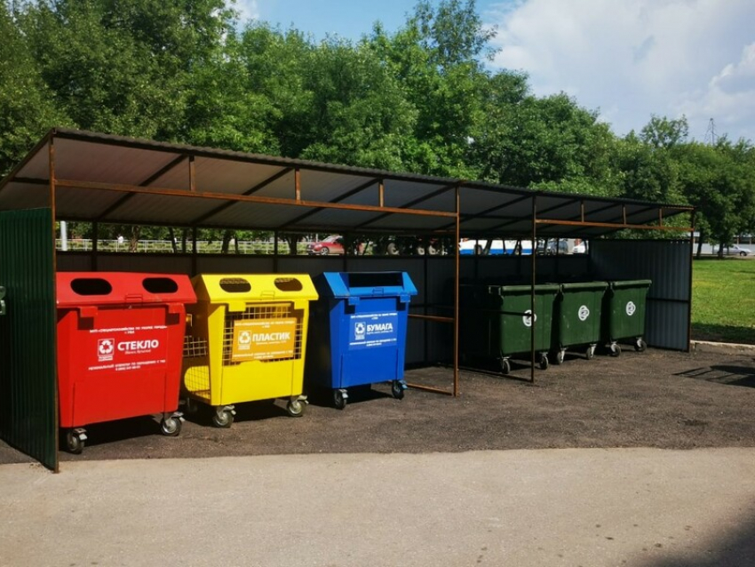 В Воронежской области в 2023 году появится более 2 тыс. площадок для раздельного сбора мусора