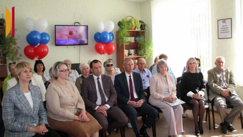 В Таловском районе открылся Центр общения старшего поколения