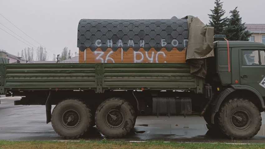 Уроженец Таловой передал бочку-баню в зону СВО