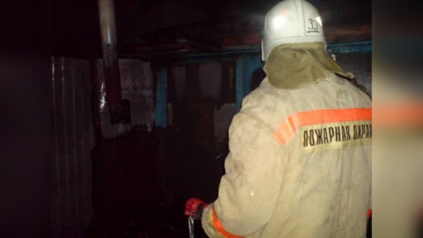 В Таловском районе в пожаре погиб пенсионер