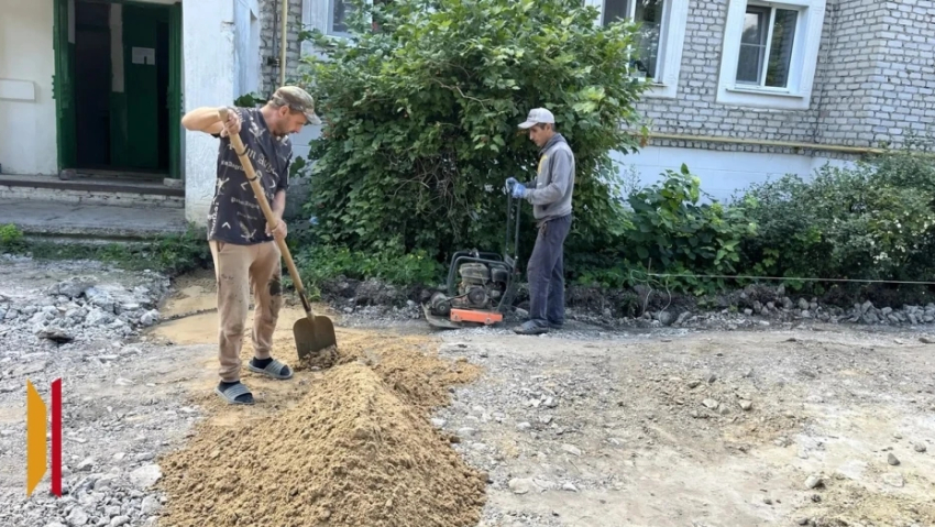 В таловском поселке благоустроят дворы четырех многоквартирных домов
