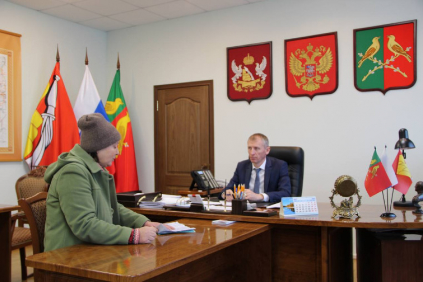 В Таловском районе прошёл личный приём граждан